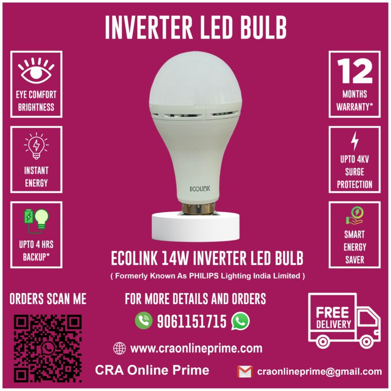 ECOLINK 14W Inverter LED Bulb